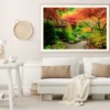 Autumnal Japanese Garden in Victoria Home Decor Premium Quality Poster Print Choose Your Sizes