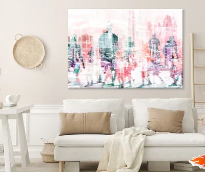 Abstract city double exposure Print 100% Australian Made
