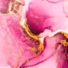 Pink Gold Alcohol Ink Print 100% Australian Made - Image 3