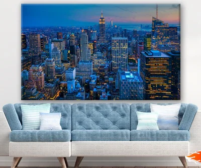 New York City Skyline View Photograph Print 100% Australian Made