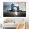 Tower Bridge During Evening, London, UK Wall Art Decor 100% Australian Made - Image 2