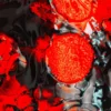 Red Black Blot Paint Abstract Design Home Decor Premium Quality Poster Print Choose Your Sizes - Image 3