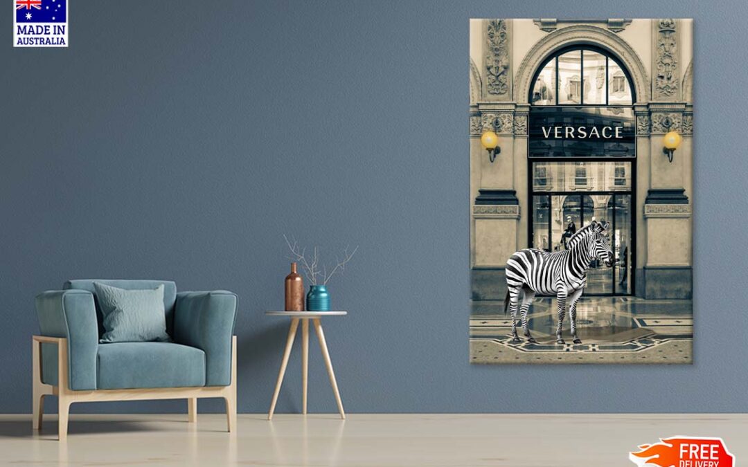 Luxury Fashion Store with Zebra Print 100% Australian Made