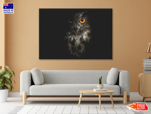 Eurasian Eagle – Owl with Black Print 100% Australian Made