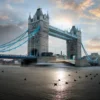 Tower Bridge During Evening, London, UK Wall Art Decor 100% Australian Made - Image 3