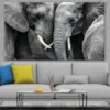 Elephant Couple Portrait Photography Print 100% Australian Made