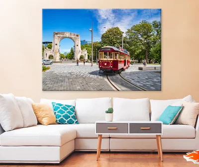 Christchurch New Zealand Print 100% Australian Made