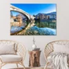 Brembo River In Brembana Valley Print 100% Australian Made