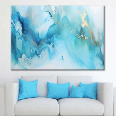 Abstract Ocean Art Print 100% Australian Made