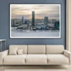Yekaterinburg Cityscape In Winter Home Decor Premium Quality Poster Print Choose Your Sizes