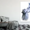 Wolf and Baby Wolf Abstract Design Print 100% Australian Made