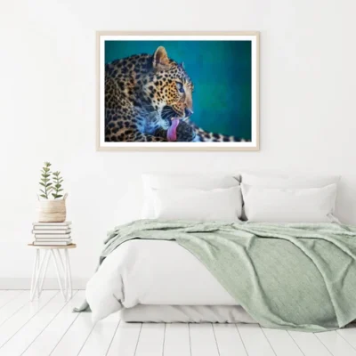 Leopard Portrait Closeup View Home Decor Premium Quality Poster Print Choose Your Sizes