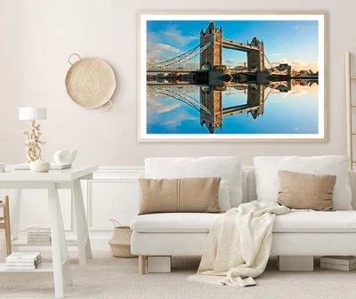 Tower Bridge at Sunset Home Decor Premium Quality Poster Print Choose Your Sizes