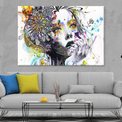 Fashion Girl Digital Art Print 100% Australian Made