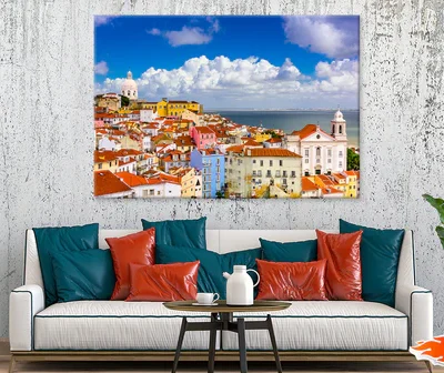 Rhine River Dusseldorf Germany Print 100% Australian Made