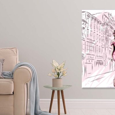 Elegant Fashion Store Art Print 100% Australian Made