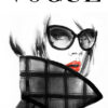 Vogue Female Watercolor Painting Print 100% Australian Made - Image 3