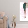 Luxury Handbag with Stylish Heels Print 100% Australian Made