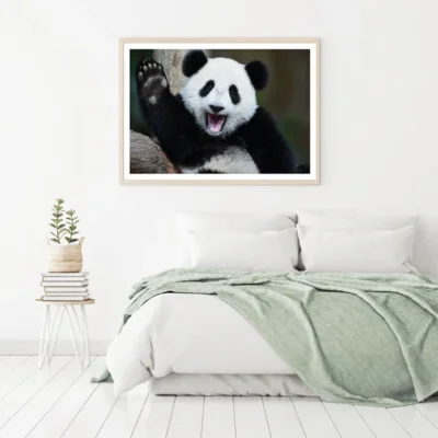 Panda Baby Closeup Photograph Home Decor Premium Quality Poster Print Choose Your Sizes
