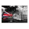 Houses Of Parliament with Flag of England, London, UK Acrylic Glass Print Tempered Glass Wall Art 100% Made in Australia Ready to Hang - Image 4