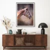 Horse Portrait Colorful Painting Home Decor Premium Quality Poster Print Choose Your Sizes