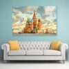 Moscow, Russia, Red Square, View Acrylic Glass Print Tempered Glass Wall Art 100% Made in Australia Ready to Hang