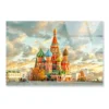 Moscow, Russia, Red Square, View Acrylic Glass Print Tempered Glass Wall Art 100% Made in Australia Ready to Hang - Image 3