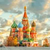 Moscow, Russia, Red Square, View Acrylic Glass Print Tempered Glass Wall Art 100% Made in Australia Ready to Hang - Image 4