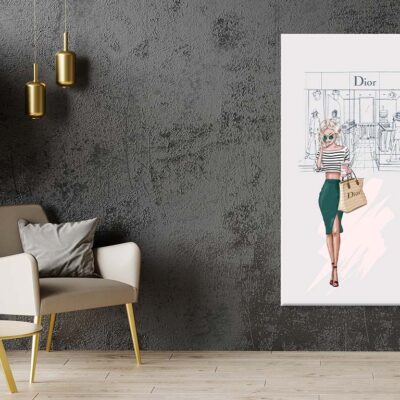 Fashion Store with Stylish Lady Print 100% Australian Made