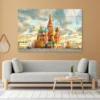 Moscow, Russia, Red Square, View Acrylic Glass Print Tempered Glass Wall Art 100% Made in Australia Ready to Hang - Image 2