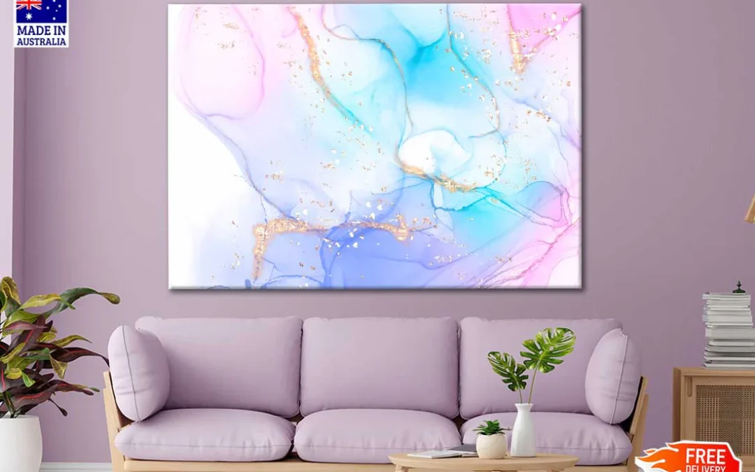 Colorful Alcohol Ink Print 100% Australian Made