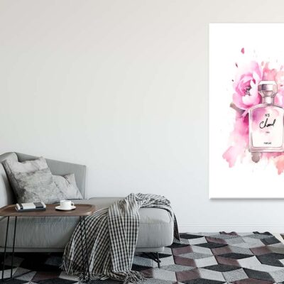 Pink Rose Perfume Print 100% Australian Made