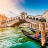 Rialto Bridge at Sunset in Venice, Italy Acrylic Glass Print Tempered Glass Wall Art 100% Made in Australia Ready to Hang - Image 3