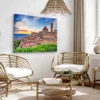 Bella Home Volterra, Tuscany Medieval Town Print Canvas Ready to hang - Image 2