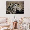 Zebra in Forest Side View Photograph Print 100% Australian Made - Image 2