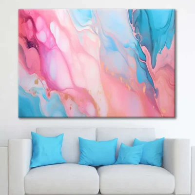 Bright Alcohol Ink Design Print 100% Australian Made