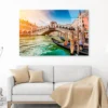 Rialto Bridge at Sunset in Venice, Italy Acrylic Glass Print Tempered Glass Wall Art 100% Made in Australia Ready to Hang - Image 5
