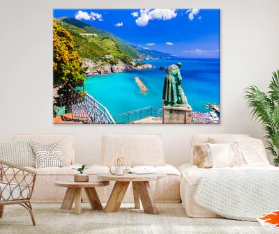 National park in Liguria Italy Print 100% Australian Made
