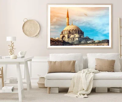 Mosque In Istanbul, Turkey Home Decor Premium Quality Poster Print Choose Your Sizes