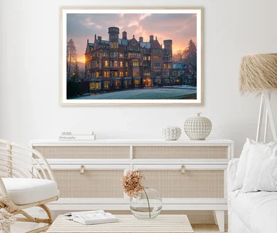 University College Campus Scenery Home Decor Premium Quality Poster Print Choose Your Sizes