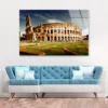 Colosseum In Rome, Italy Acrylic Glass Print Tempered Glass Wall Art 100% Made in Australia Ready to Hang - Image 2