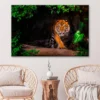 The Siberian Tiger & Forest View Wall Art Decor 100% Australian Made - Image 2