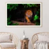 The Siberian Tiger & Forest View Home Decor Premium Quality Poster Print Choose Your Sizes - Image 2