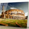 Colosseum In Rome, Italy Acrylic Glass Print Tempered Glass Wall Art 100% Made in Australia Ready to Hang