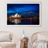Sydney Opera House at Night Home Decor Premium Quality Poster Print Choose Your Sizes - Image 2
