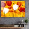 Abstract Tulips Art Print Tempered Glass Wall Art 100% Made in Australia Ready to Hang - Image 3