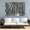 Black And White Zebra Pattern Print 100% Australian Made