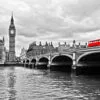 Red Bus on Westminster Bridge by The Houses of Parliament Acrylic Glass Print Tempered Glass Wall Art 100% Made in Australia Ready to Hang - Image 5