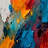 Colorful Abstract Design Acrylic Glass Print Tempered Glass Wall Art 100% Made in Australia Ready to Hang - Image 5