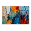 Colorful Abstract Design Acrylic Glass Print Tempered Glass Wall Art 100% Made in Australia Ready to Hang - Image 4